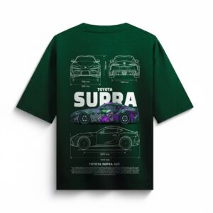Toyota Supra A90 Oversized Graphic T-Shirt